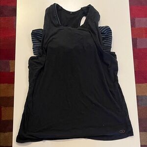 Black Sleeveless Women's Top